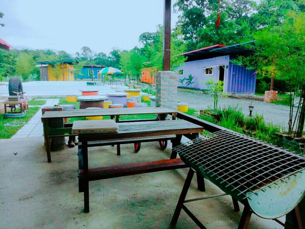 5 Stone Cabin Chalet Taiping Buitenkant foto
